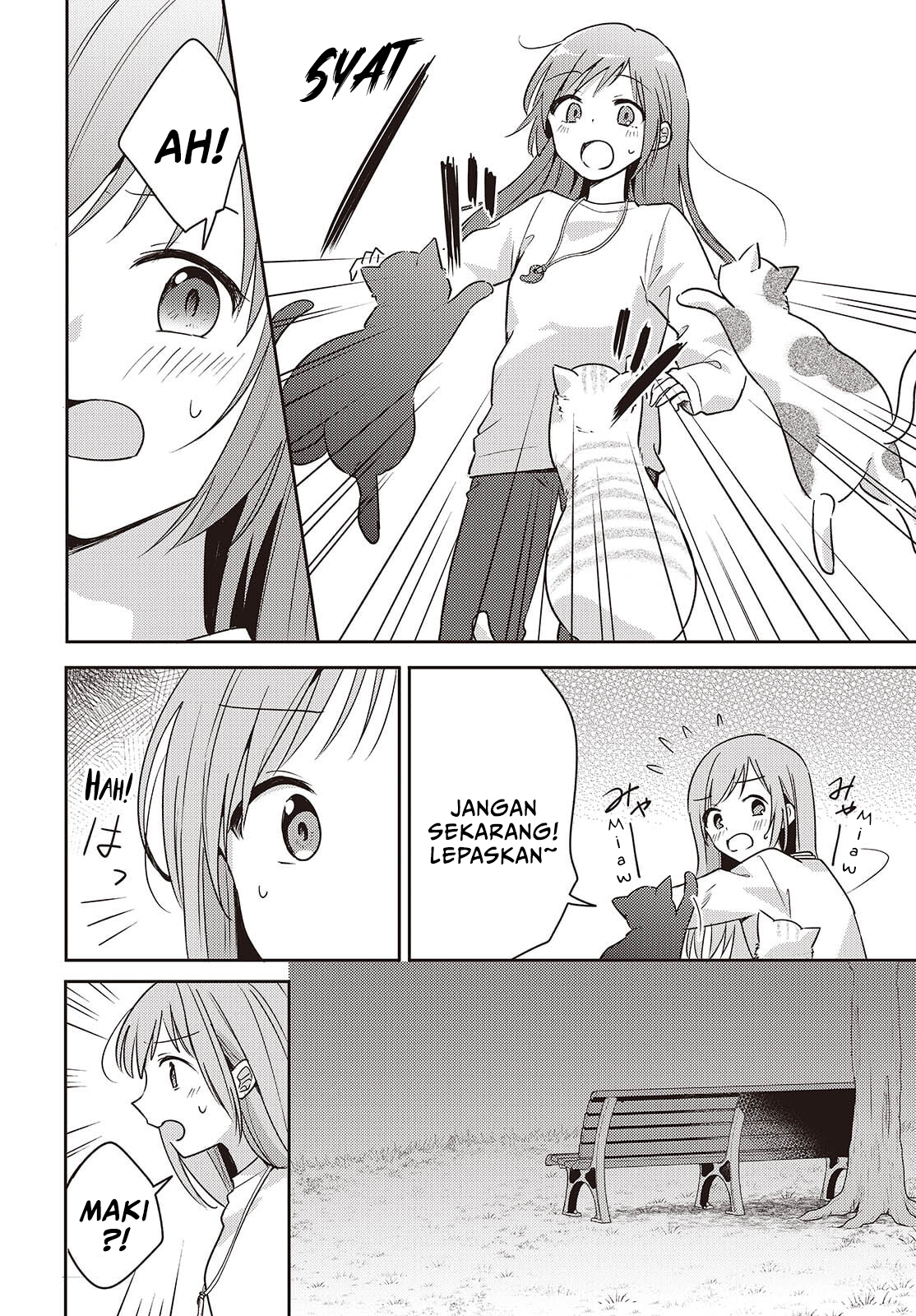 Osananajimi wa, Nyaa to Naite Skirt no Naka Chapter 13 - halaman 6