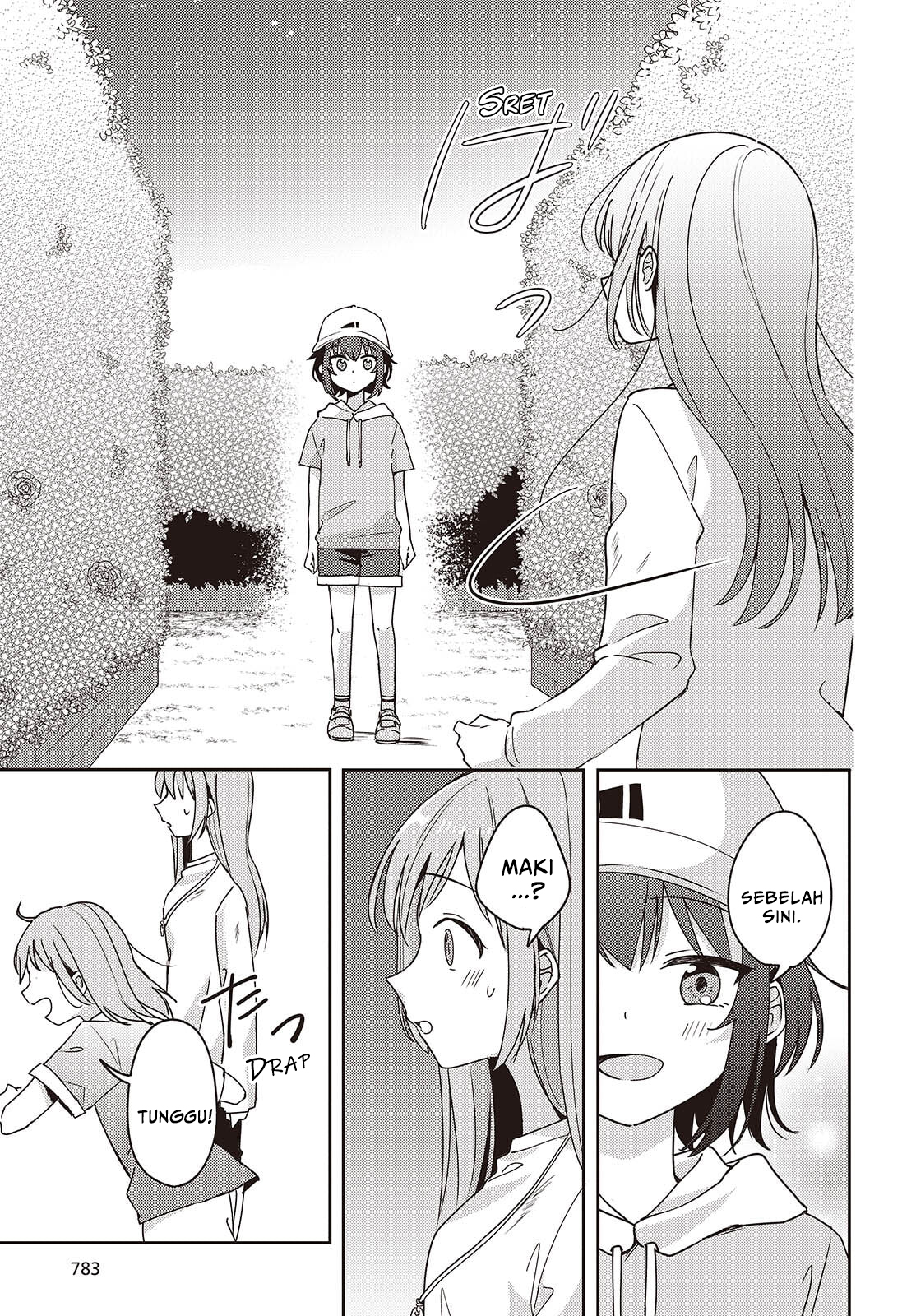 Osananajimi wa, Nyaa to Naite Skirt no Naka Chapter 13 - halaman 9