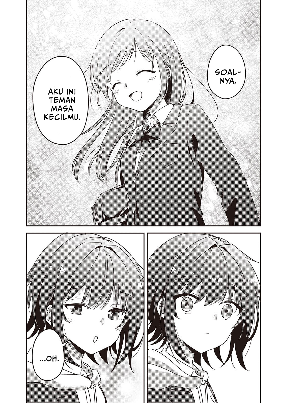 Osananajimi wa, Nyaa to Naite Skirt no Naka Chapter 14 - halaman 19