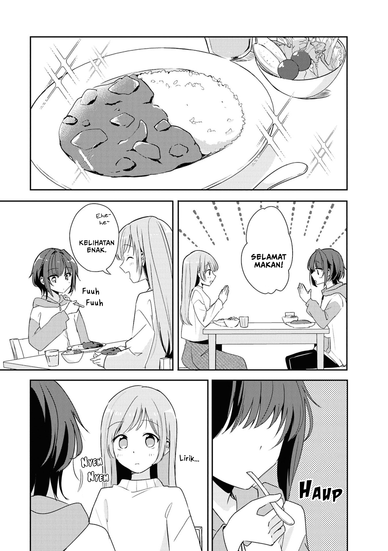 Osananajimi wa, Nyaa to Naite Skirt no Naka Chapter 5 - halaman 19