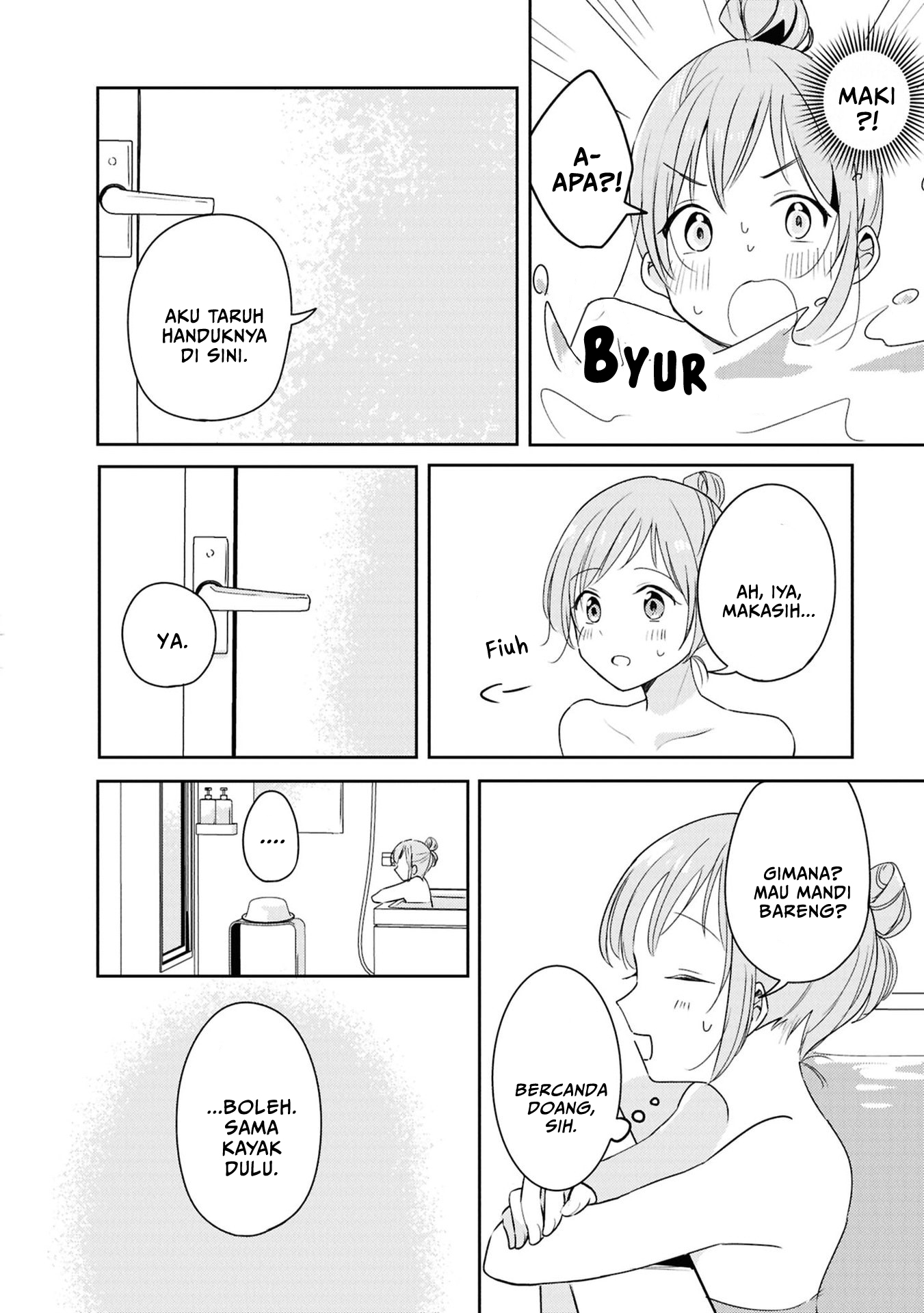 Osananajimi wa, Nyaa to Naite Skirt no Naka Chapter 5 - halaman 24