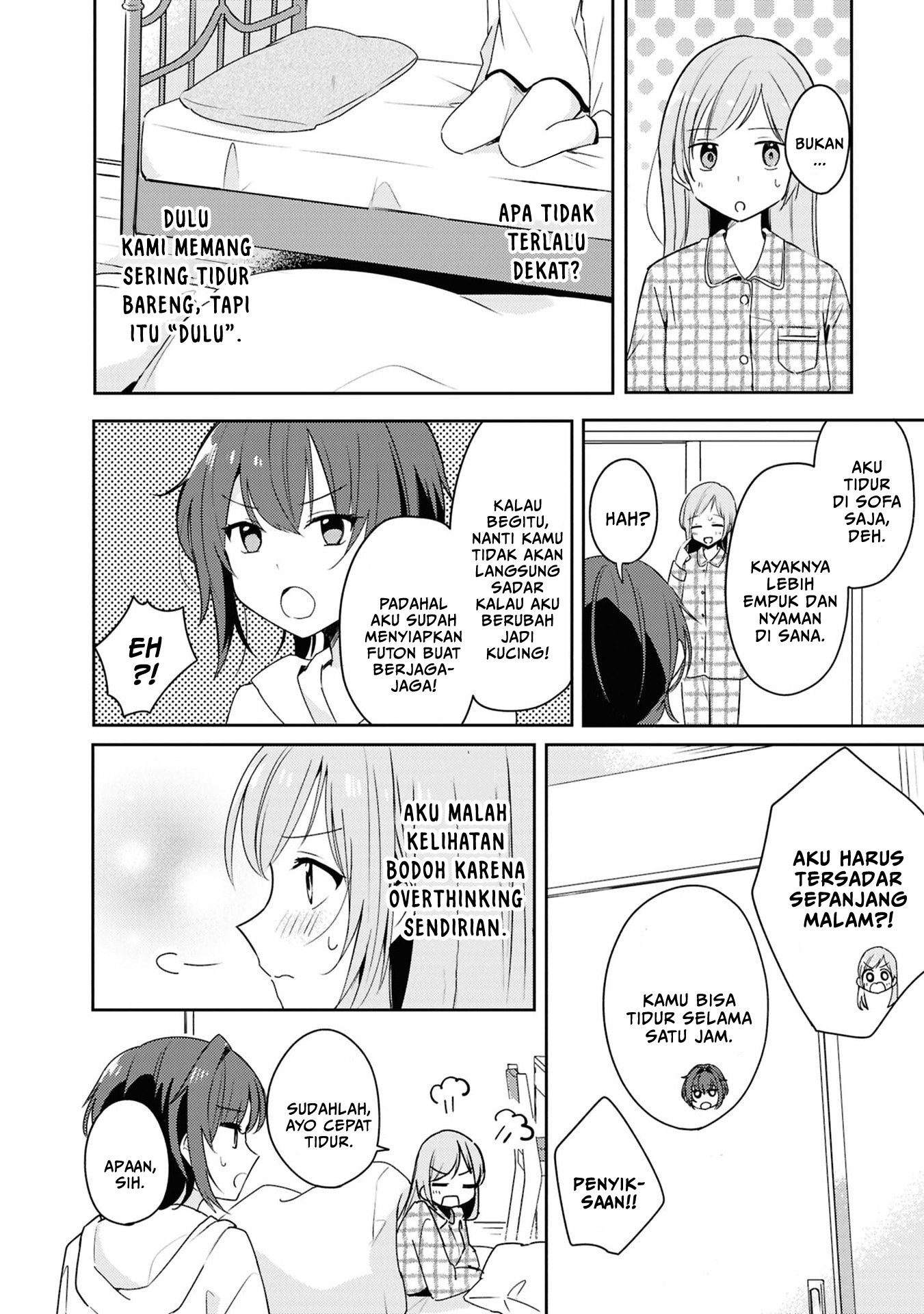 Osananajimi wa, Nyaa to Naite Skirt no Naka Chapter 5 - halaman 28