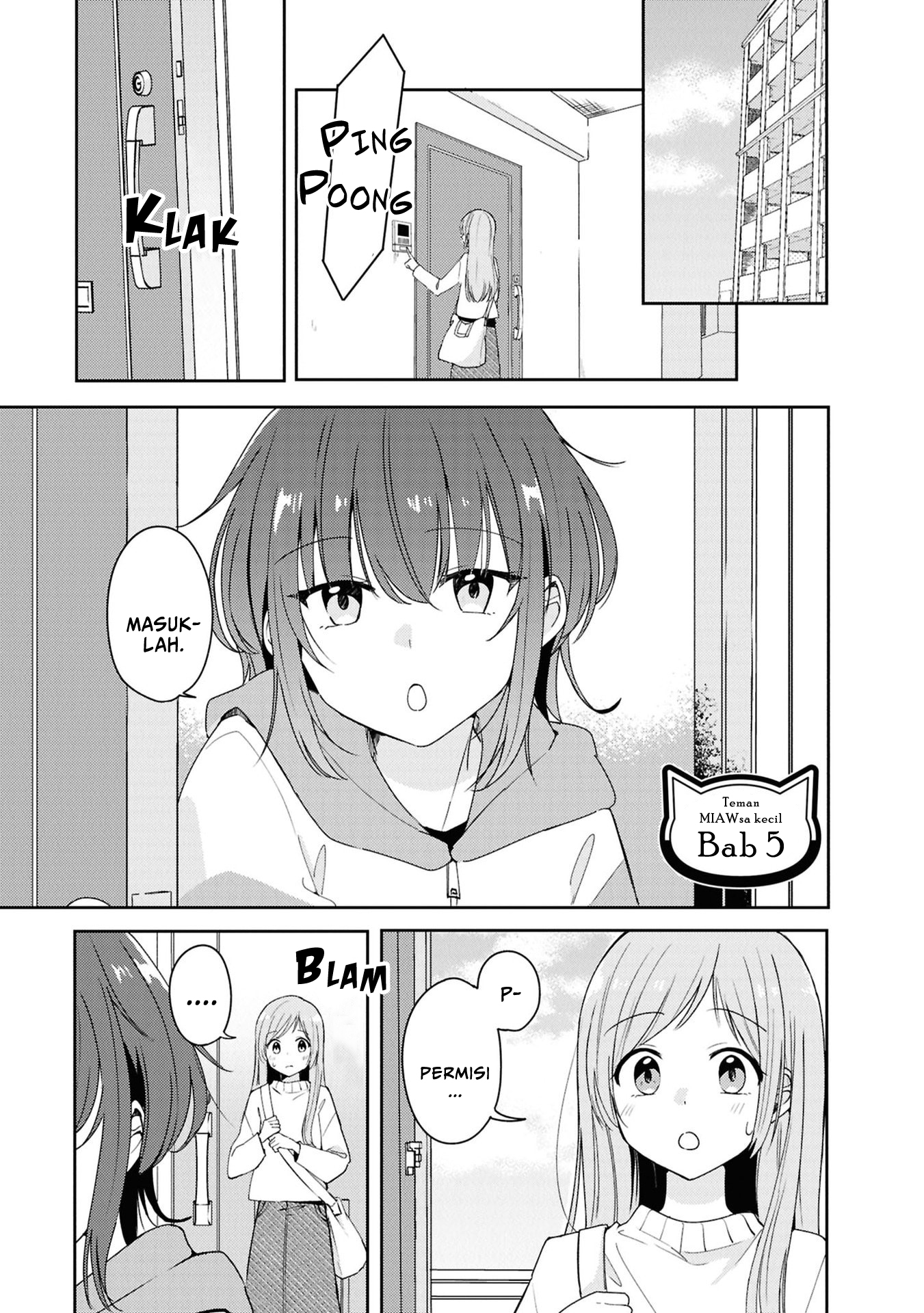 Osananajimi wa, Nyaa to Naite Skirt no Naka Chapter 5 - halaman 5