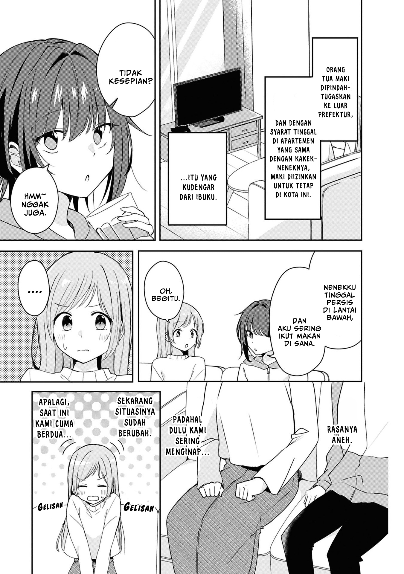 Osananajimi wa, Nyaa to Naite Skirt no Naka Chapter 5 - halaman 9