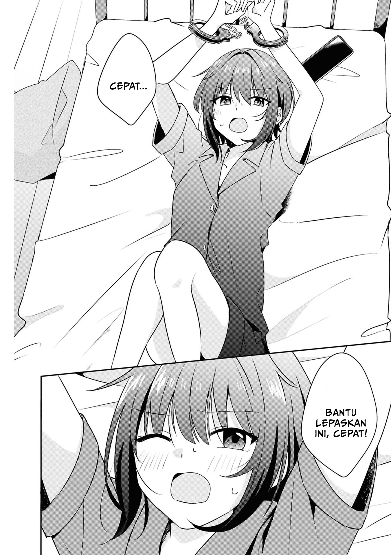 Osananajimi wa, Nyaa to Naite Skirt no Naka Chapter 7 - halaman 10