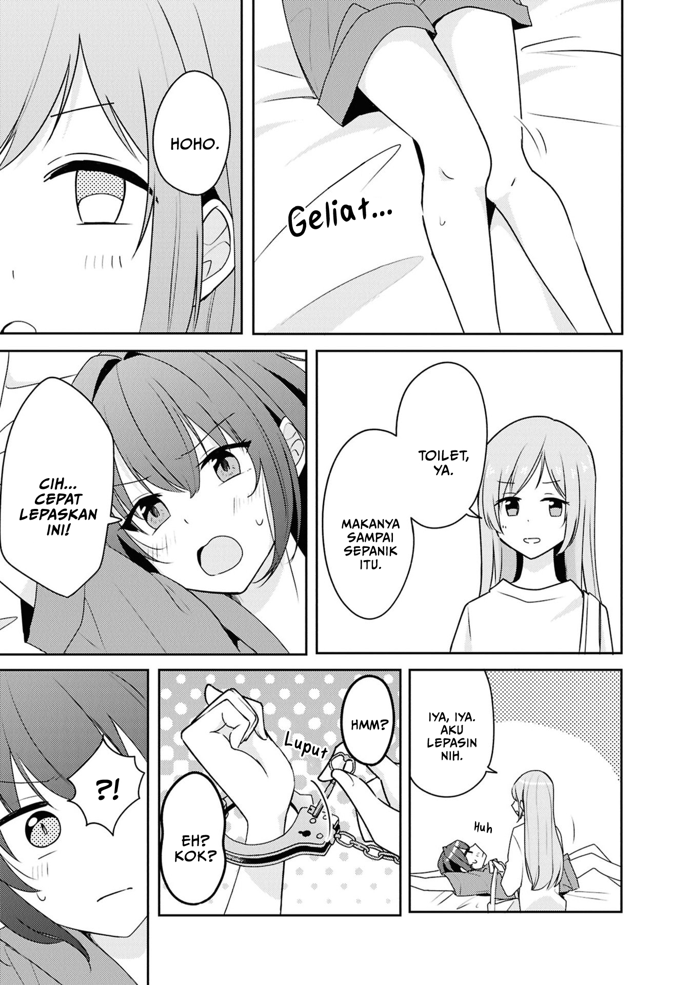 Osananajimi wa, Nyaa to Naite Skirt no Naka Chapter 7 - halaman 13