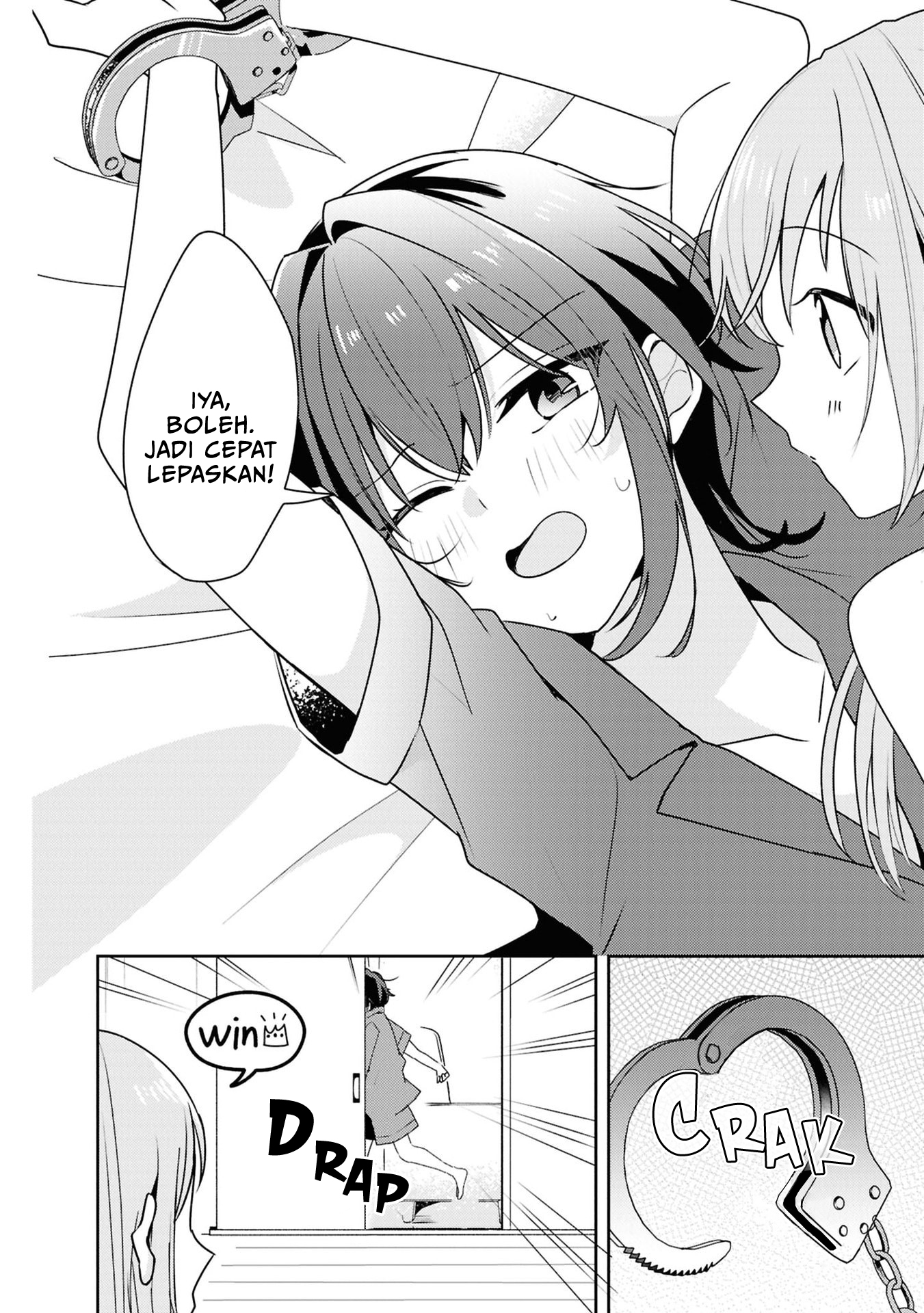Osananajimi wa, Nyaa to Naite Skirt no Naka Chapter 7 - halaman 16