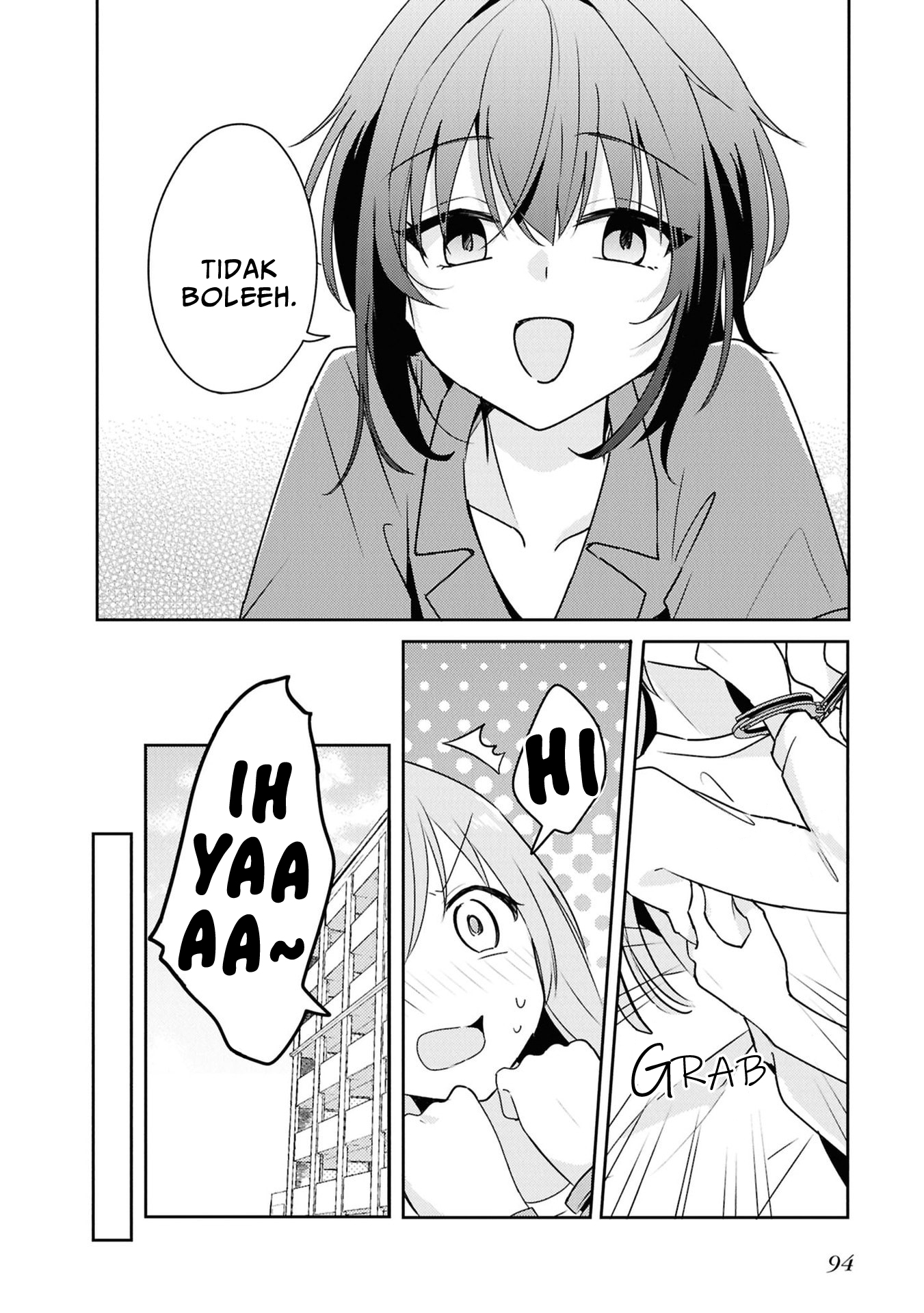 Osananajimi wa, Nyaa to Naite Skirt no Naka Chapter 7 - halaman 20