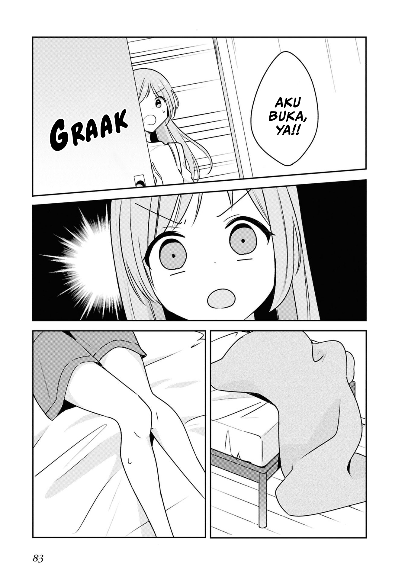Osananajimi wa, Nyaa to Naite Skirt no Naka Chapter 7 - halaman 9