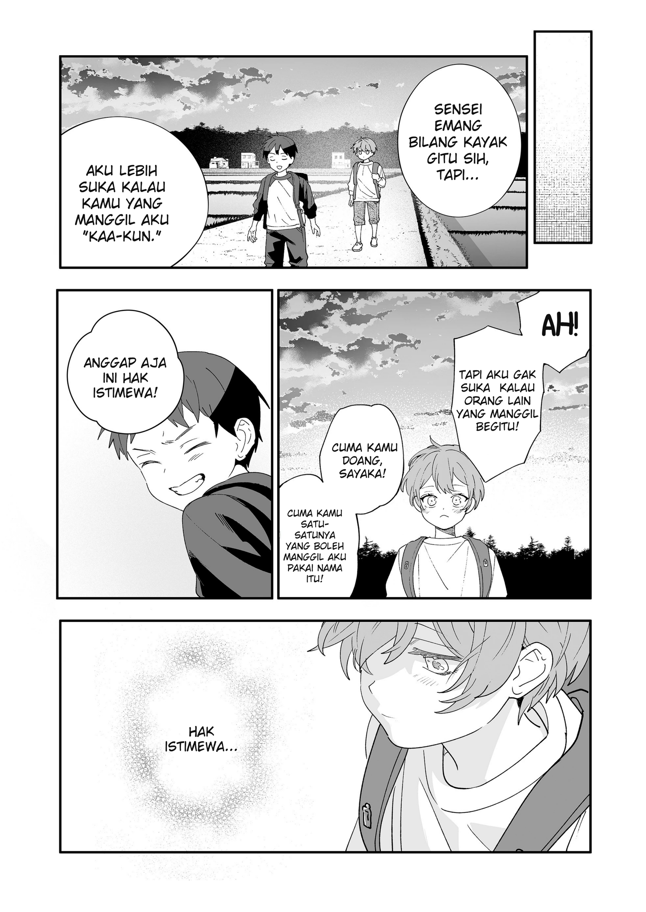 Osananajimi wo Mirume ga Kawatte Shimatta Chapter 7 - halaman 10