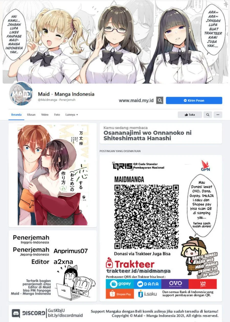 Osananajimi wo Onnanoko ni Shiteshimatta Hanashi Chapter 135.5 - halaman 2