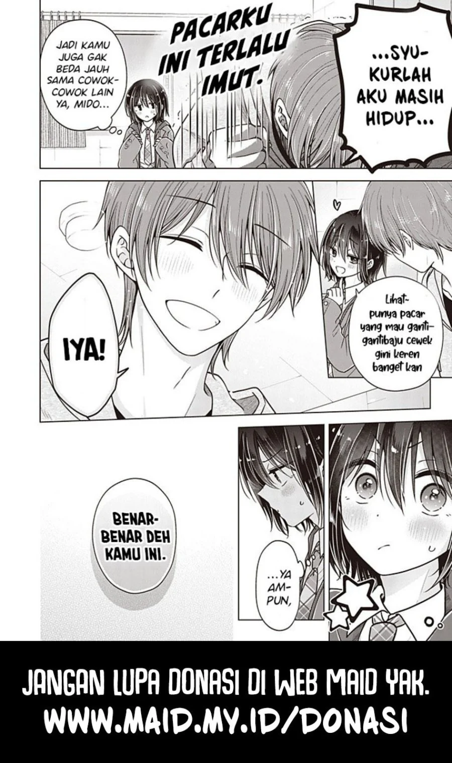 Osananajimi wo Onnanoko ni Shiteshimatta Hanashi Chapter 135.5 - halaman 6