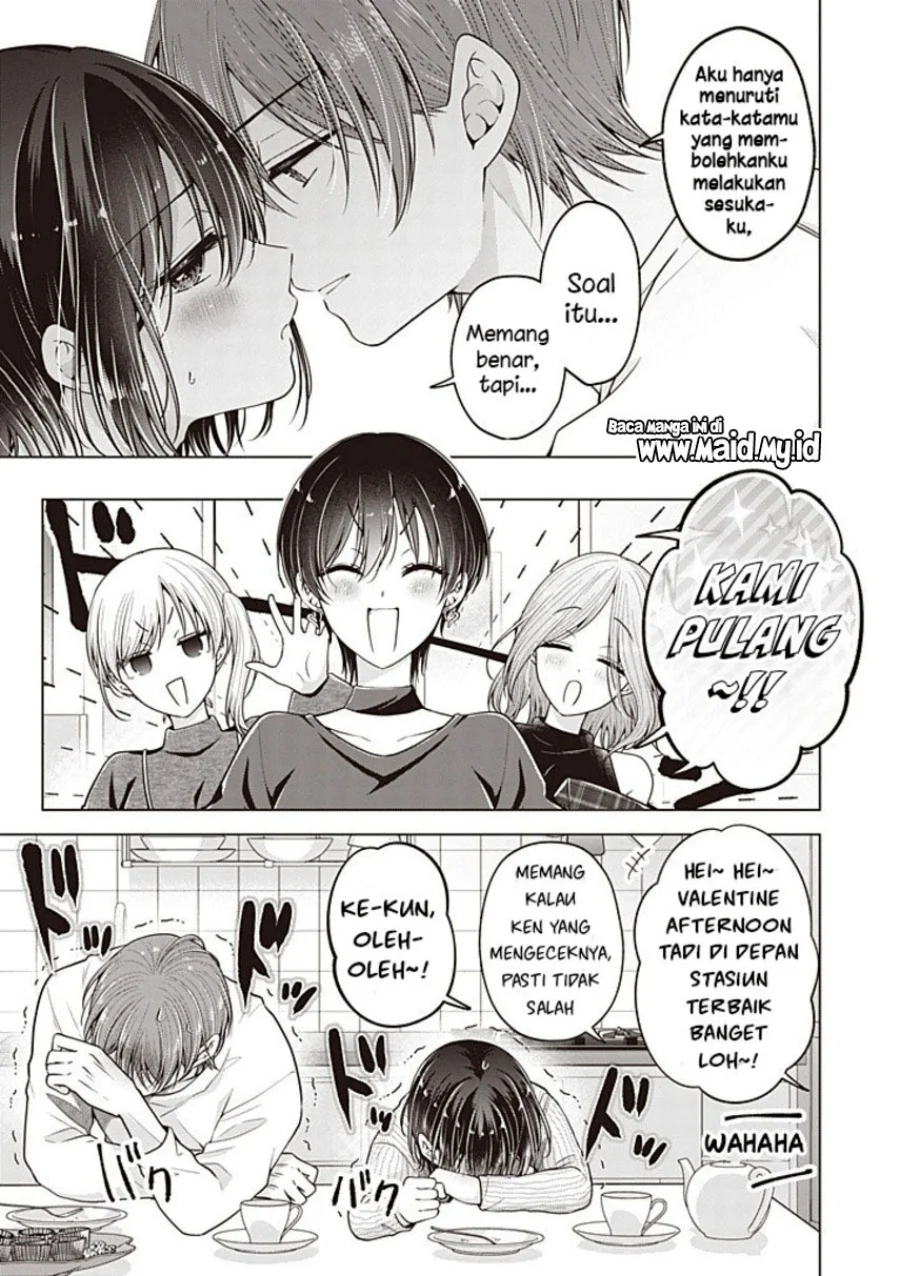 Osananajimi wo Onnanoko ni Shiteshimatta Hanashi Chapter 138 - halaman 17
