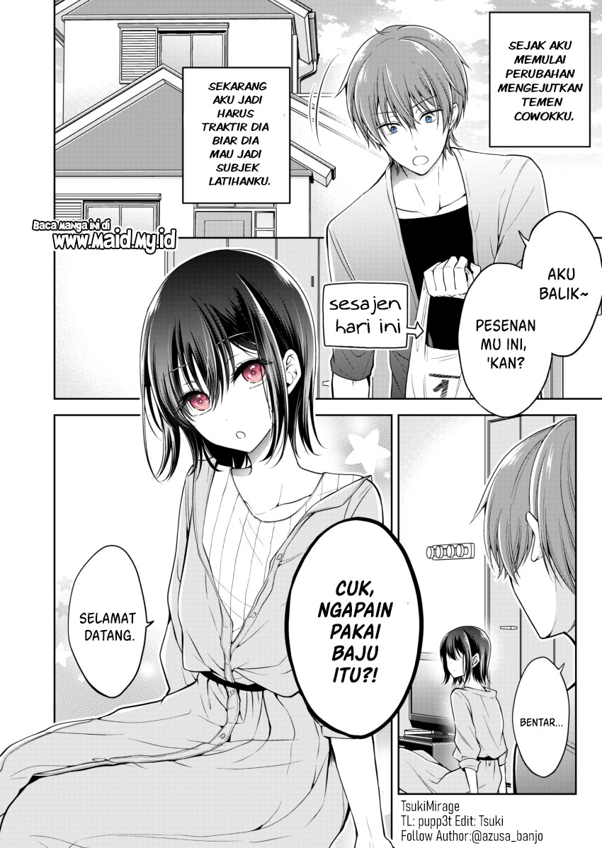 Osananajimi wo Onnanoko ni Shiteshimatta Hanashi Chapter 3 - halaman 5