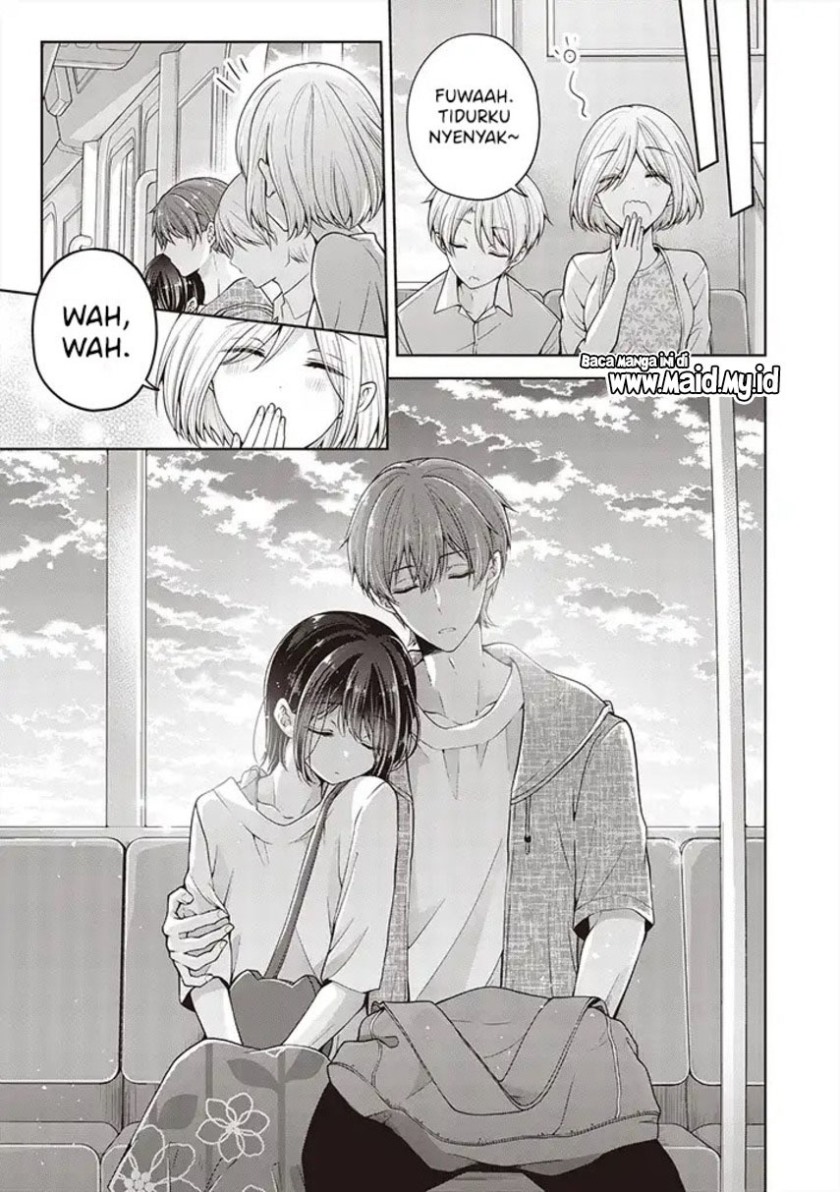 Osananajimi wo Onnanoko ni Shiteshimatta Hanashi Chapter 44 - halaman 17