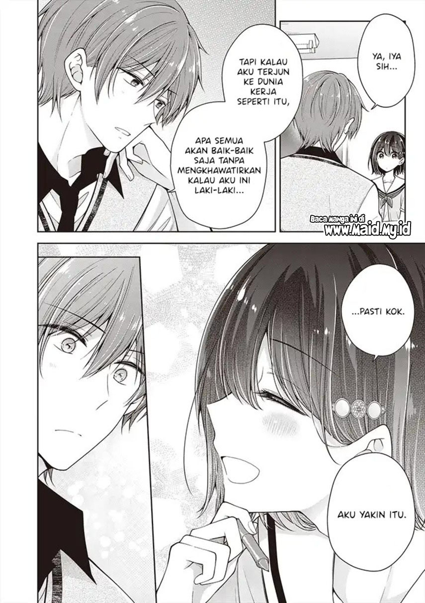 Osananajimi wo Onnanoko ni Shiteshimatta Hanashi Chapter 48 - halaman 8