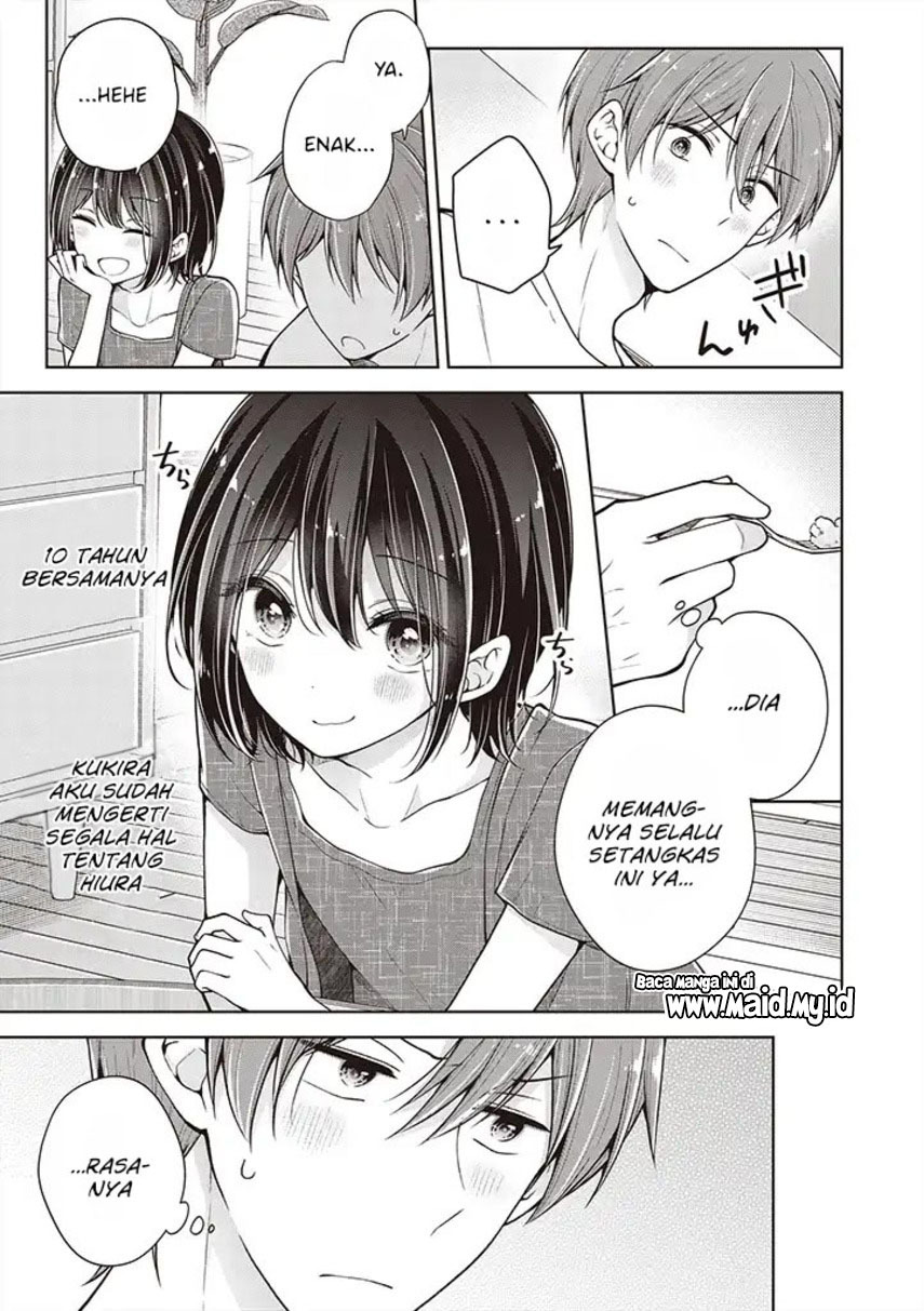 Osananajimi wo Onnanoko ni Shiteshimatta Hanashi Chapter 57 - halaman 9