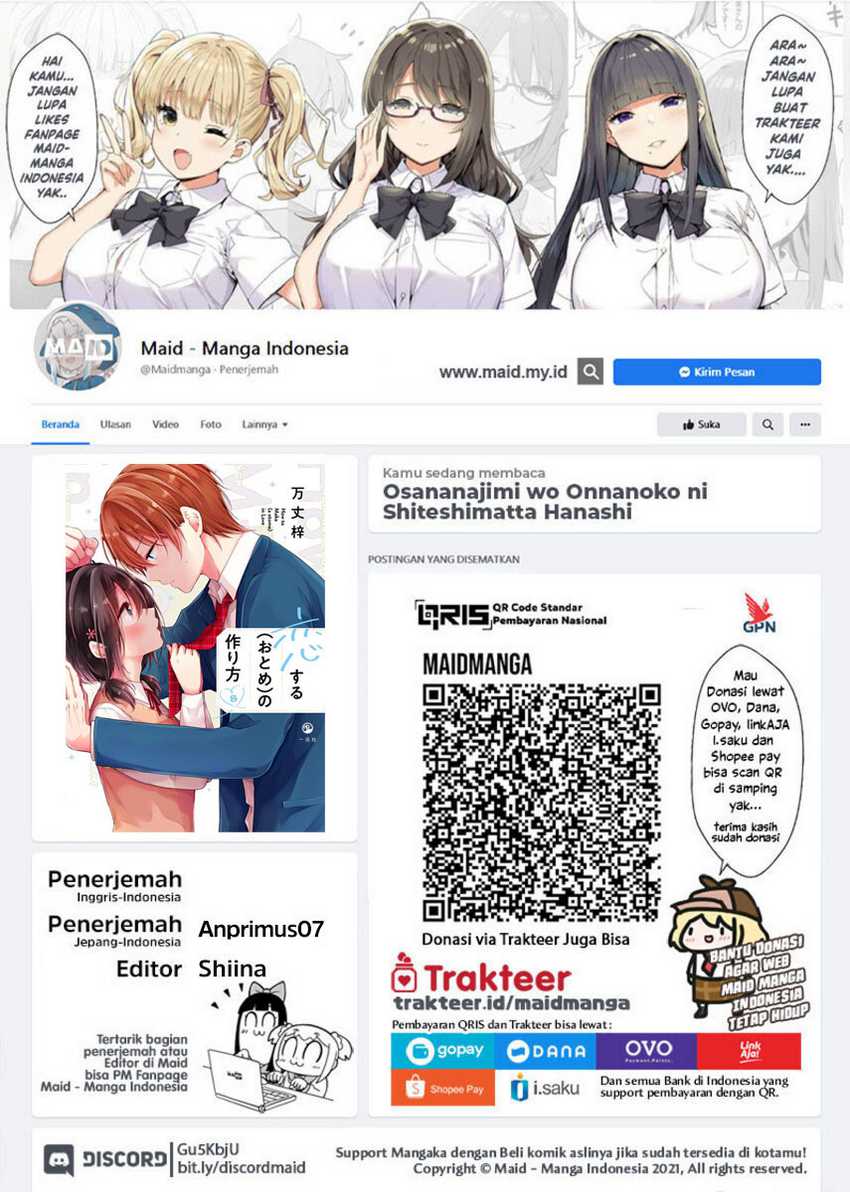Osananajimi wo Onnanoko ni Shiteshimatta Hanashi Chapter 92 - halaman 2