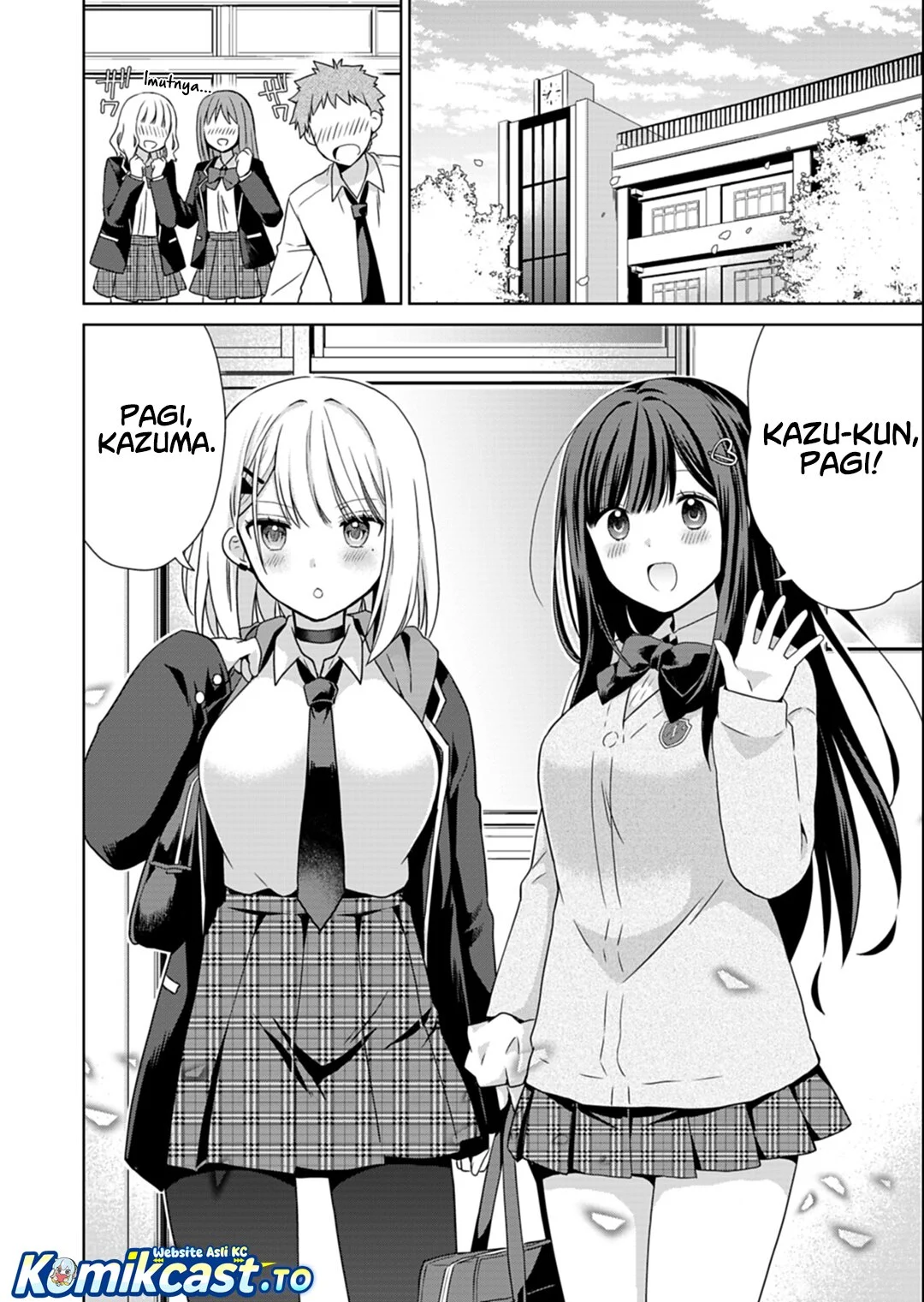Osananajimitachi ga Ninki Idol ni Natta: Amama na Kanojotachi wa Ore ni Mitsuide Kureteiru Chapter 2.1 - halaman 3