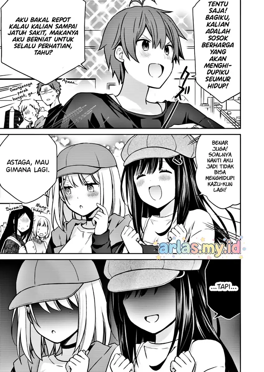 Osananajimitachi ga Ninki Idol ni Natta: Amama na Kanojotachi wa Ore ni Mitsuide Kureteiru Chapter 2.2 - halaman 12