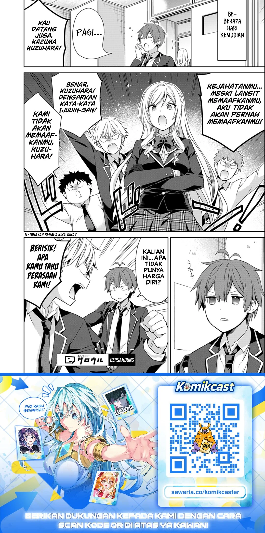 Osananajimitachi ga Ninki Idol ni Natta: Amama na Kanojotachi wa Ore ni Mitsuide Kureteiru Chapter 3.1 - halaman 17