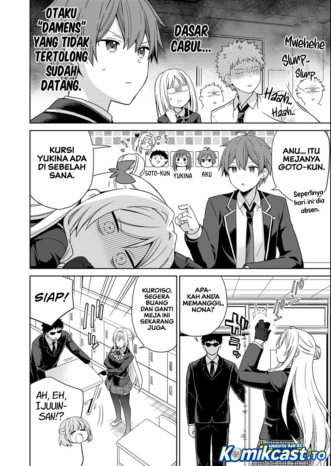 Osananajimitachi ga Ninki Idol ni Natta: Amama na Kanojotachi wa Ore ni Mitsuide Kureteiru Chapter 3.1 - halaman 7