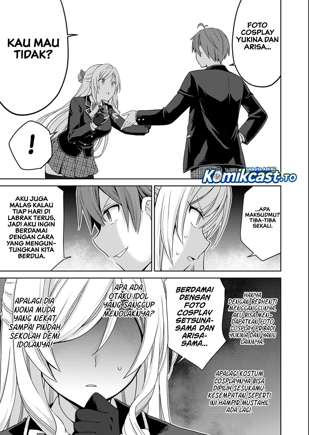 Osananajimitachi ga Ninki Idol ni Natta: Amama na Kanojotachi wa Ore ni Mitsuide Kureteiru Chapter 3.2 - halaman 10