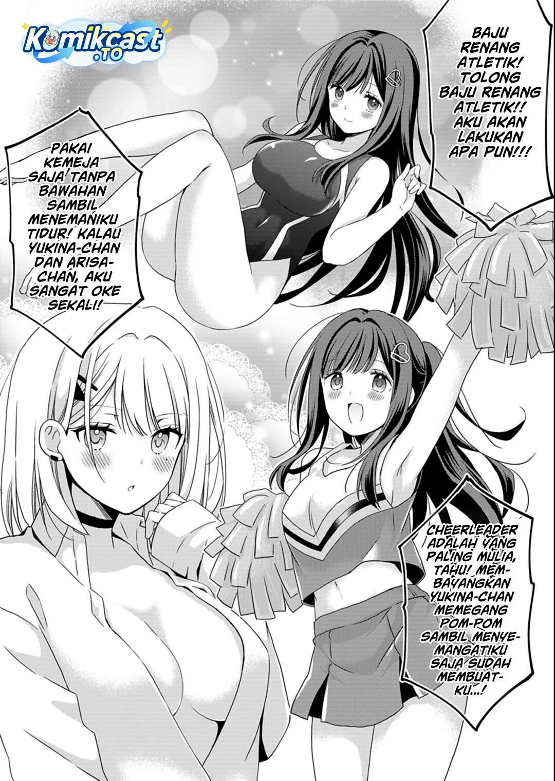 Osananajimitachi ga Ninki Idol ni Natta: Amama na Kanojotachi wa Ore ni Mitsuide Kureteiru Chapter 3.2 - halaman 14