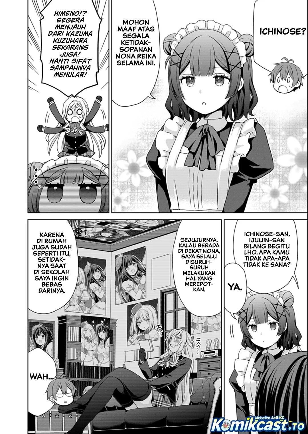 Osananajimitachi ga Ninki Idol ni Natta: Amama na Kanojotachi wa Ore ni Mitsuide Kureteiru Chapter 3.2 - halaman 5