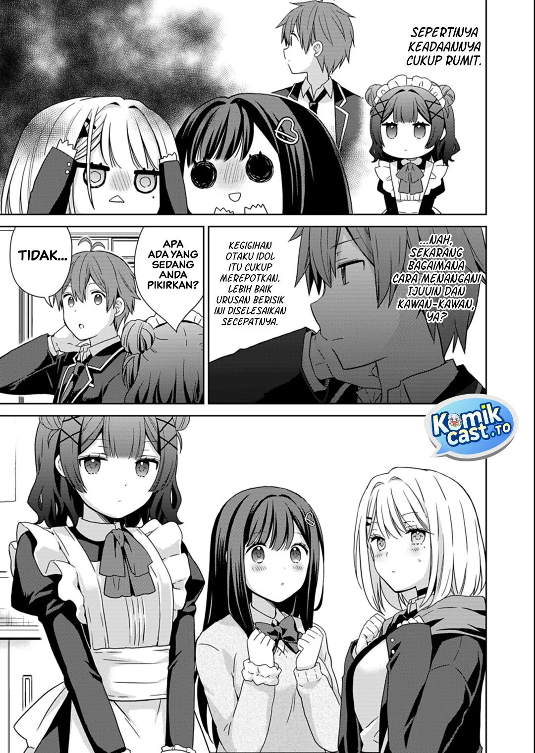 Osananajimitachi ga Ninki Idol ni Natta: Amama na Kanojotachi wa Ore ni Mitsuide Kureteiru Chapter 3.2 - halaman 8