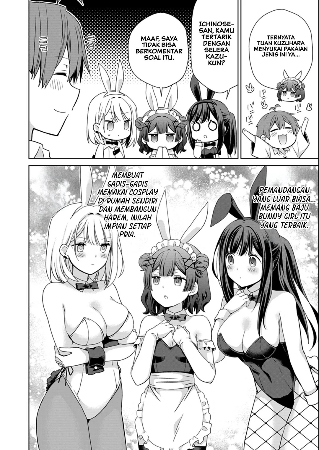 Osananajimitachi ga Ninki Idol ni Natta: Amama na Kanojotachi wa Ore ni Mitsuide Kureteiru Chapter 4 - halaman 11