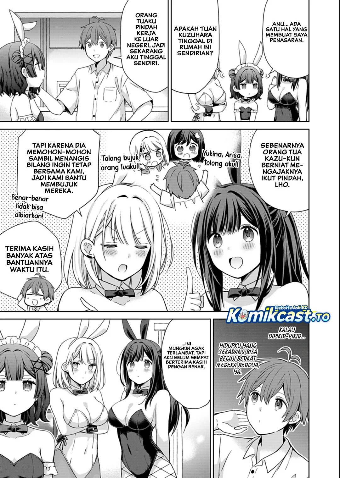 Osananajimitachi ga Ninki Idol ni Natta: Amama na Kanojotachi wa Ore ni Mitsuide Kureteiru Chapter 4 - halaman 12
