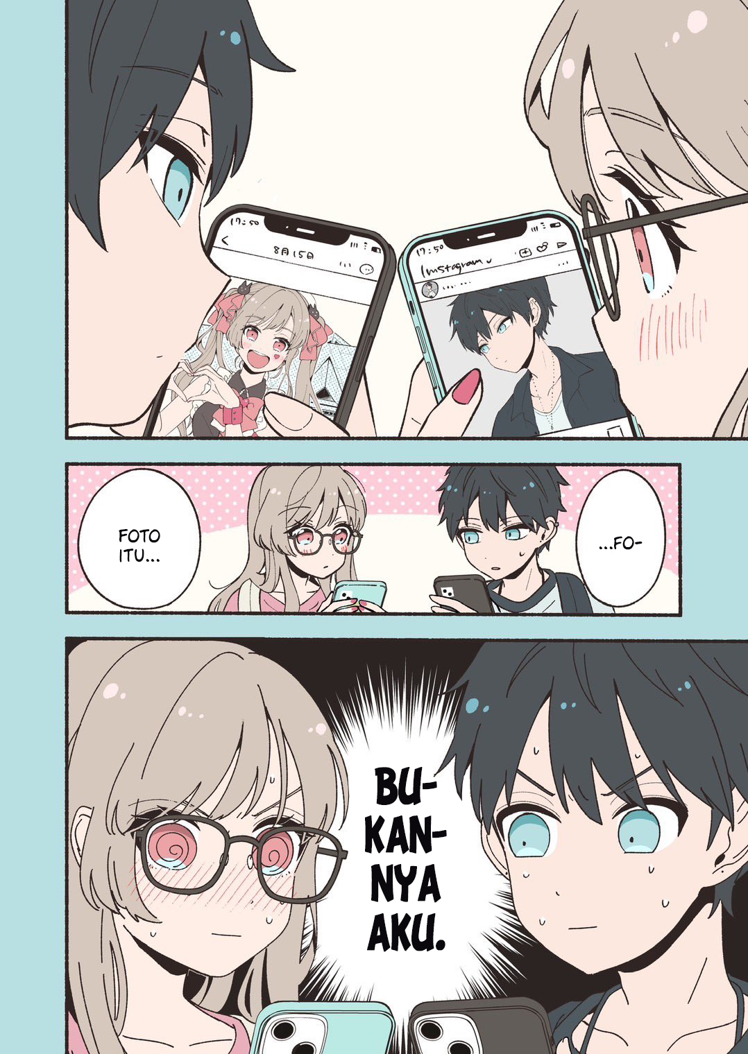 Oshi Au Futari wa Koi ni Naranai Chapter 1 - halaman 4
