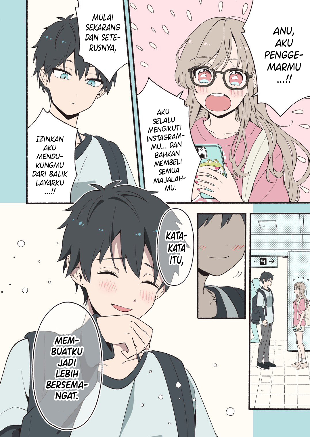 Oshi Au Futari wa Koi ni Naranai Chapter 2 - halaman 2