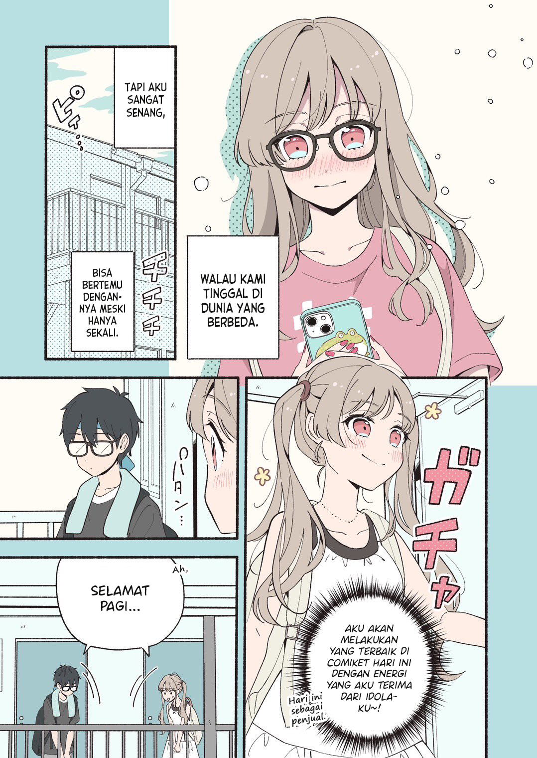 Oshi Au Futari wa Koi ni Naranai Chapter 2 - halaman 3