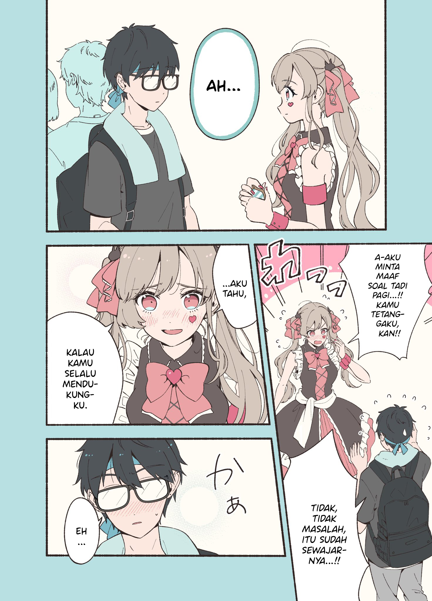 Oshi Au Futari wa Koi ni Naranai Chapter 3 - halaman 2