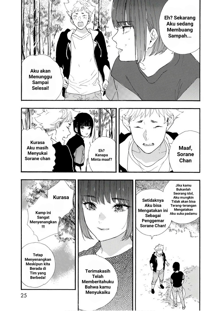 Oshi ga Budoukan Ittekuretara Shinu Chapter 25 - halaman 21