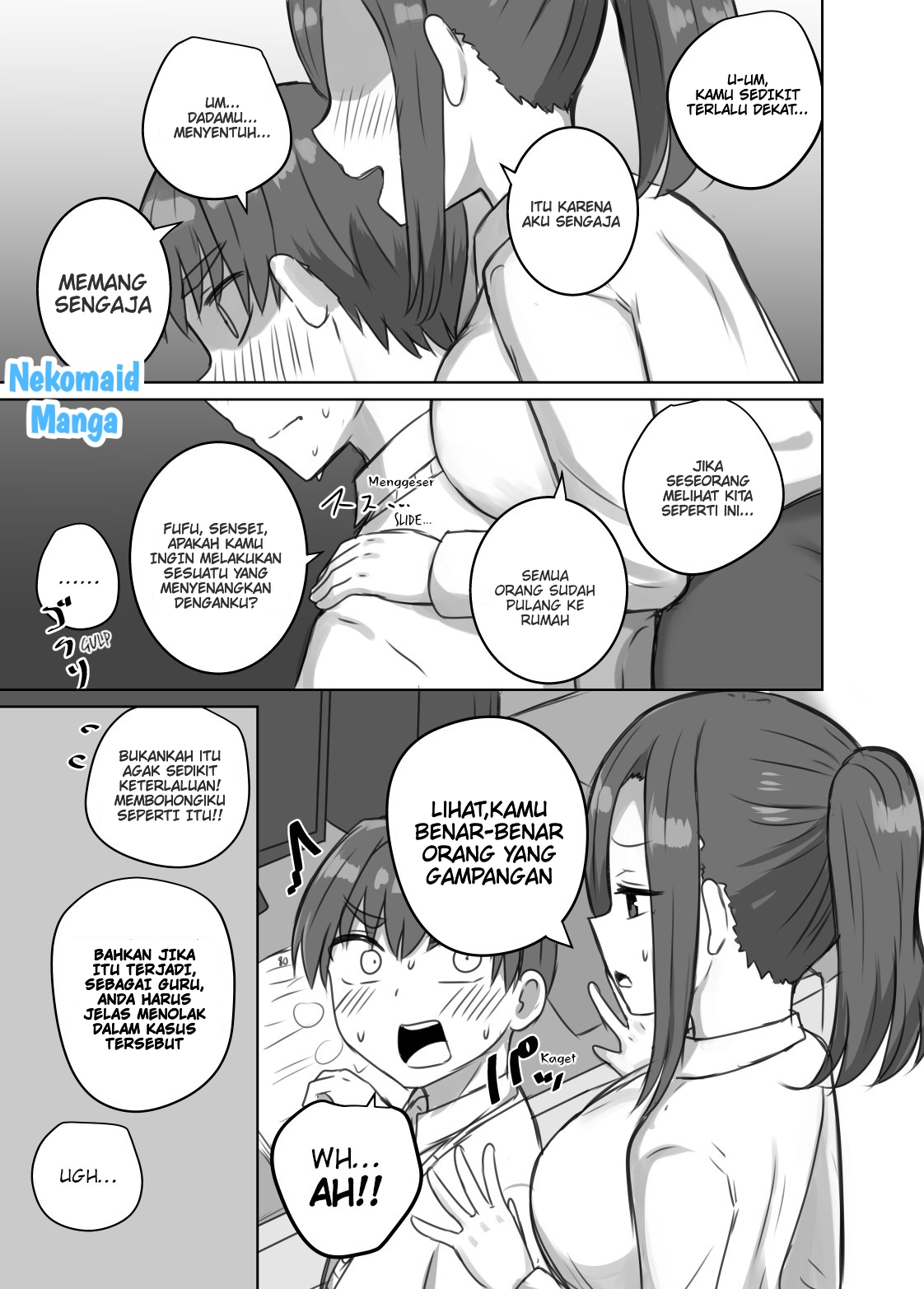 Oshi ni Yowai Sensei Chapter 0 - halaman 4