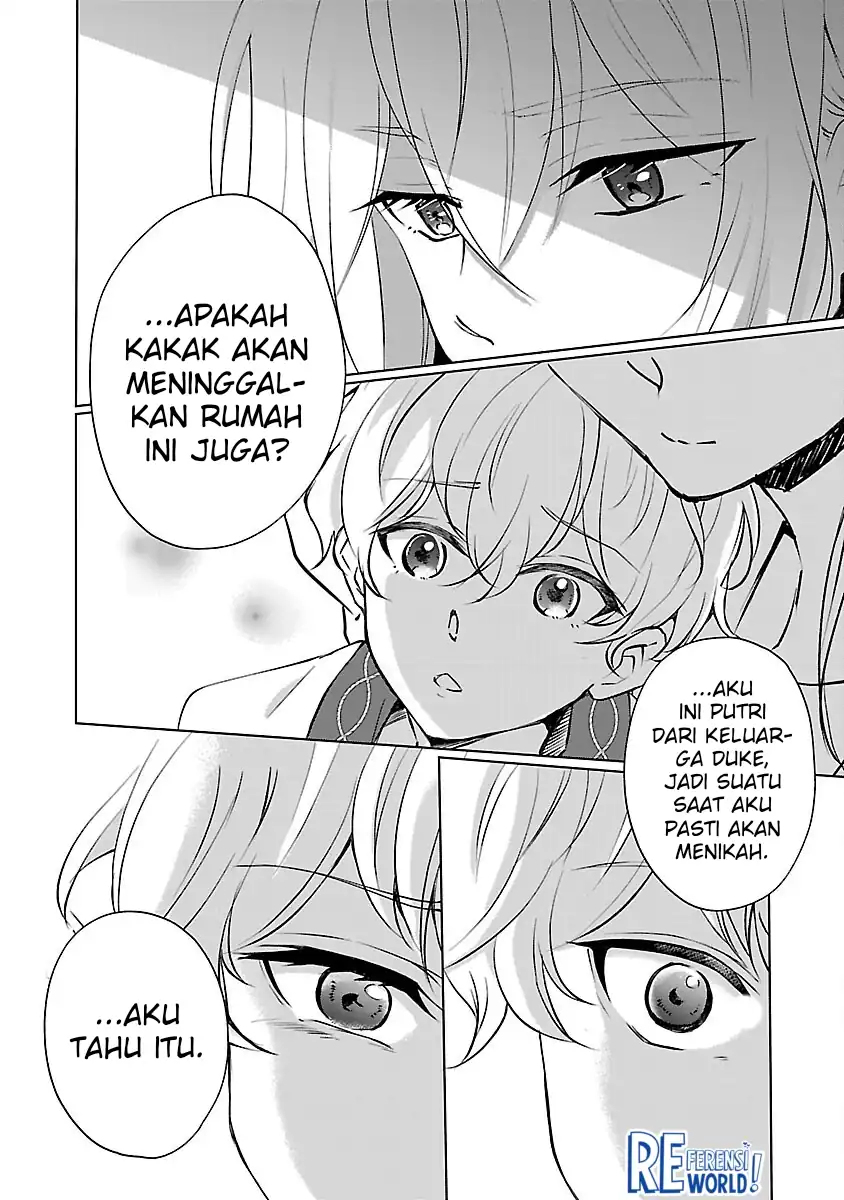 Oshi no Imouto ni Tensei shiteshimatta node, Saikyou no Akujo ni Natte Oniisama wo Dokusen suru Koto ni Itashimasu Chapter 11 - halaman 18