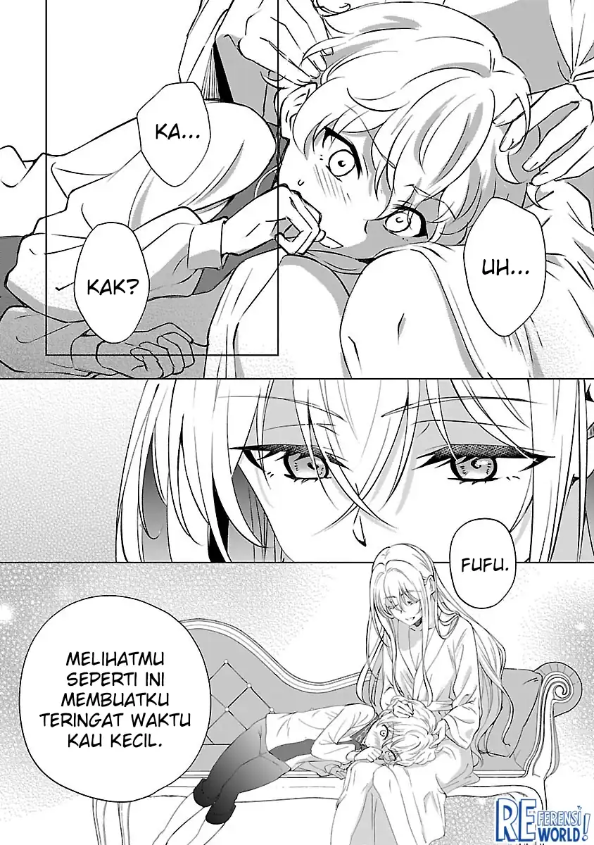 Oshi no Imouto ni Tensei shiteshimatta node, Saikyou no Akujo ni Natte Oniisama wo Dokusen suru Koto ni Itashimasu Chapter 11 - halaman 22