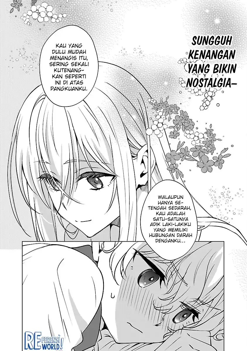 Oshi no Imouto ni Tensei shiteshimatta node, Saikyou no Akujo ni Natte Oniisama wo Dokusen suru Koto ni Itashimasu Chapter 11 - halaman 23