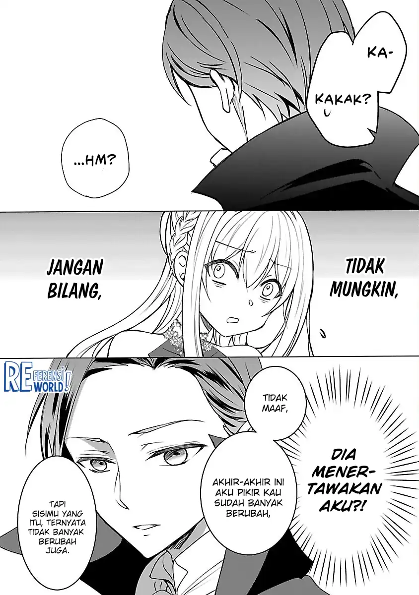 Oshi no Imouto ni Tensei shiteshimatta node, Saikyou no Akujo ni Natte Oniisama wo Dokusen suru Koto ni Itashimasu Chapter 5 - halaman 22