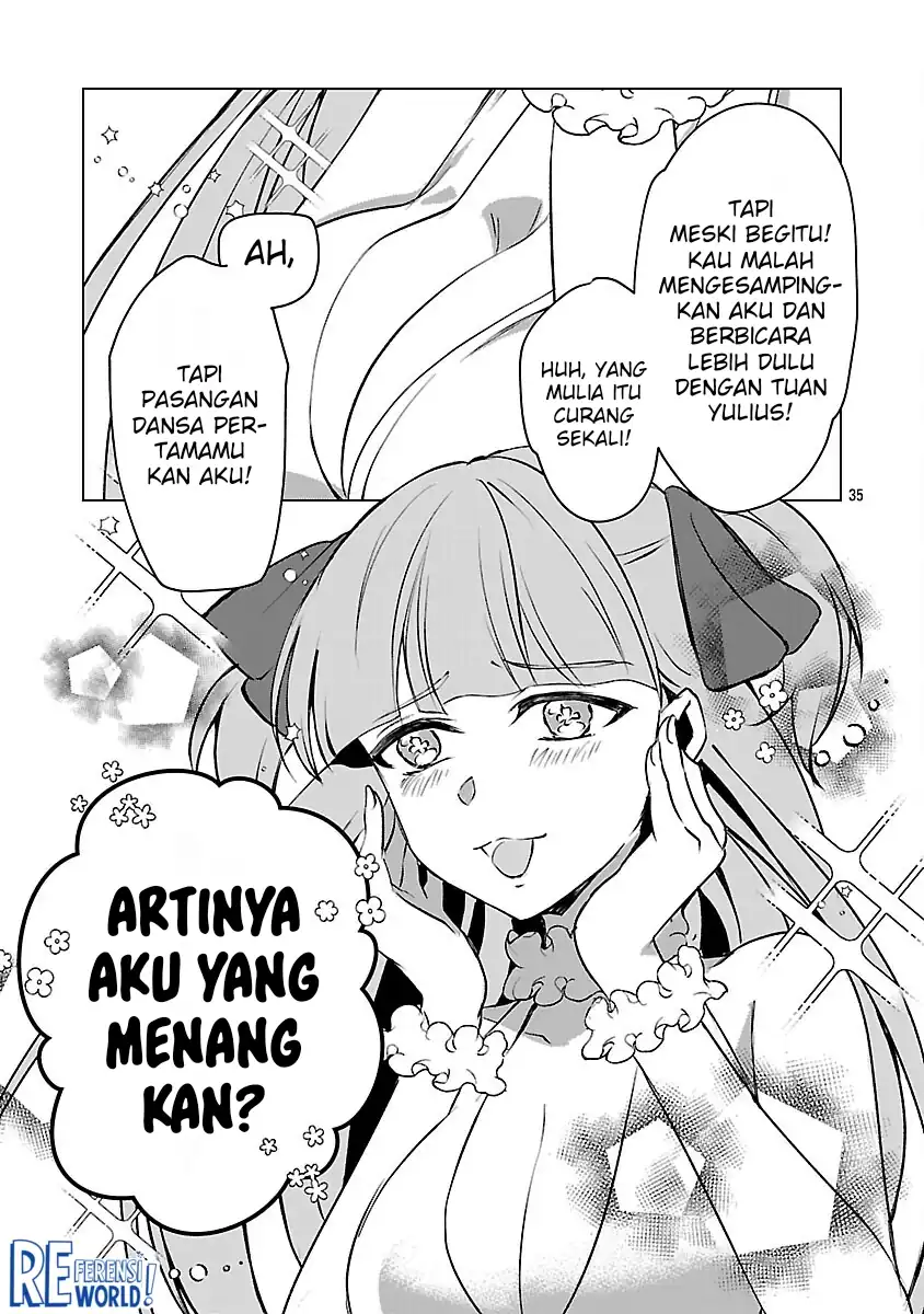 Oshi no Imouto ni Tensei shiteshimatta node, Saikyou no Akujo ni Natte Oniisama wo Dokusen suru Koto ni Itashimasu Chapter 7 - halaman 37