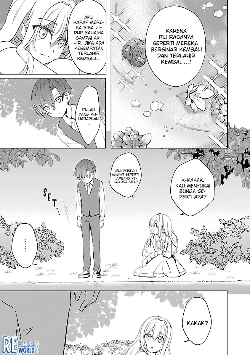 Oshi no Imouto ni Tensei shiteshimatta node, Saikyou no Akujo ni Natte Oniisama wo Dokusen suru Koto ni Itashimasu Chapter 9 - halaman 14