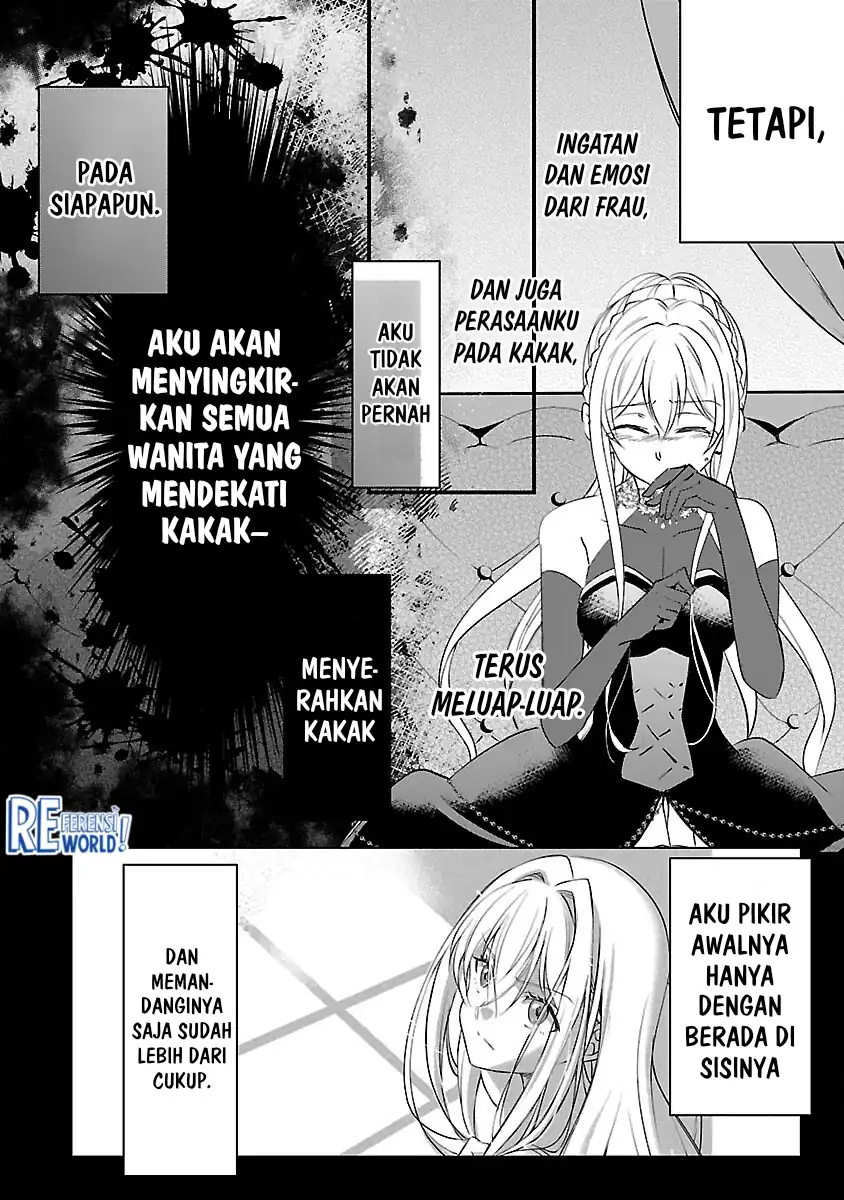 Oshi no Imouto ni Tensei shiteshimatta node, Saikyou no Akujo ni Natte Oniisama wo Dokusen suru Koto ni Itashimasu Chapter 9 - halaman 26