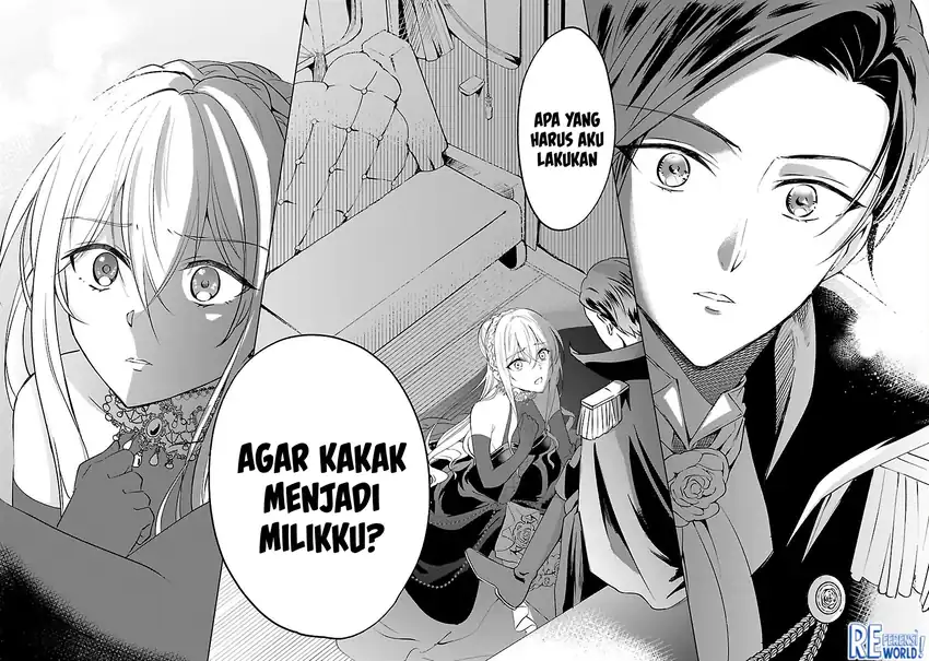 Oshi no Imouto ni Tensei shiteshimatta node, Saikyou no Akujo ni Natte Oniisama wo Dokusen suru Koto ni Itashimasu Chapter 9 - halaman 29