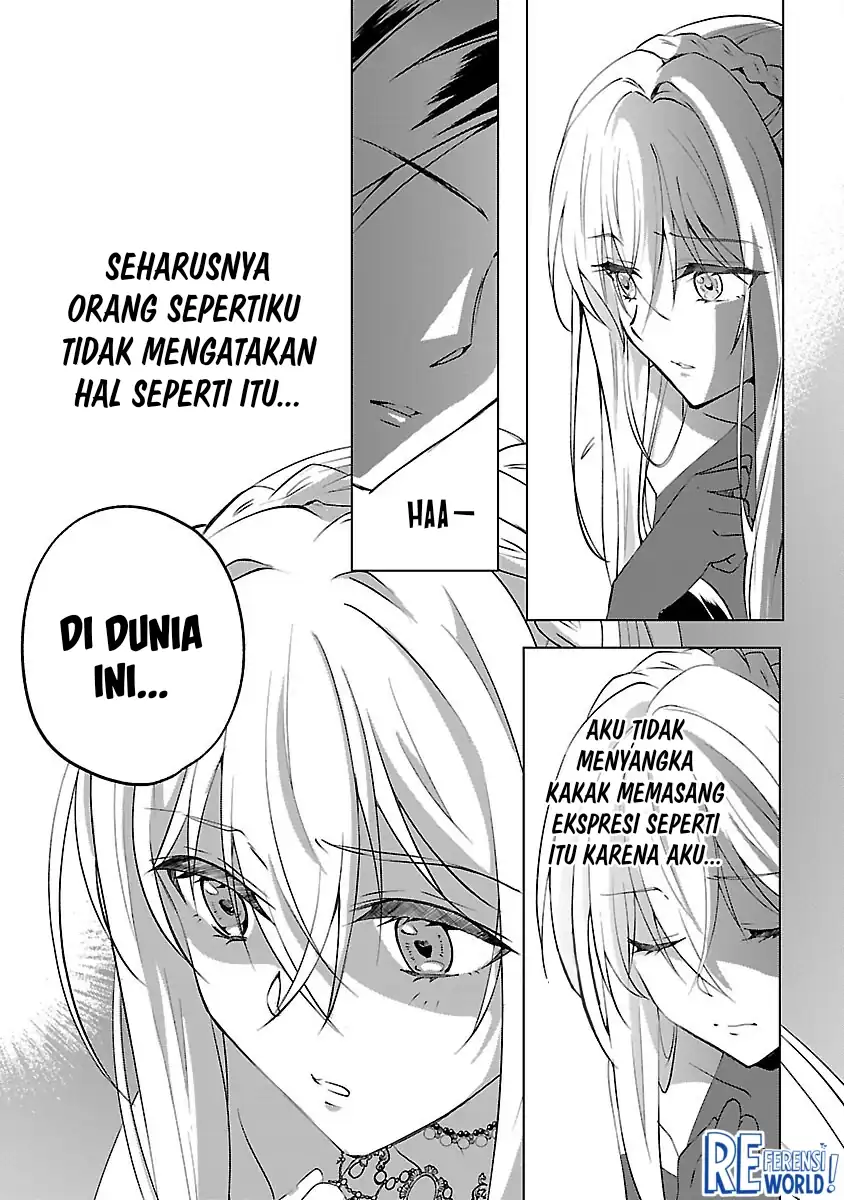 Oshi no Imouto ni Tensei shiteshimatta node, Saikyou no Akujo ni Natte Oniisama wo Dokusen suru Koto ni Itashimasu Chapter 9 - halaman 33