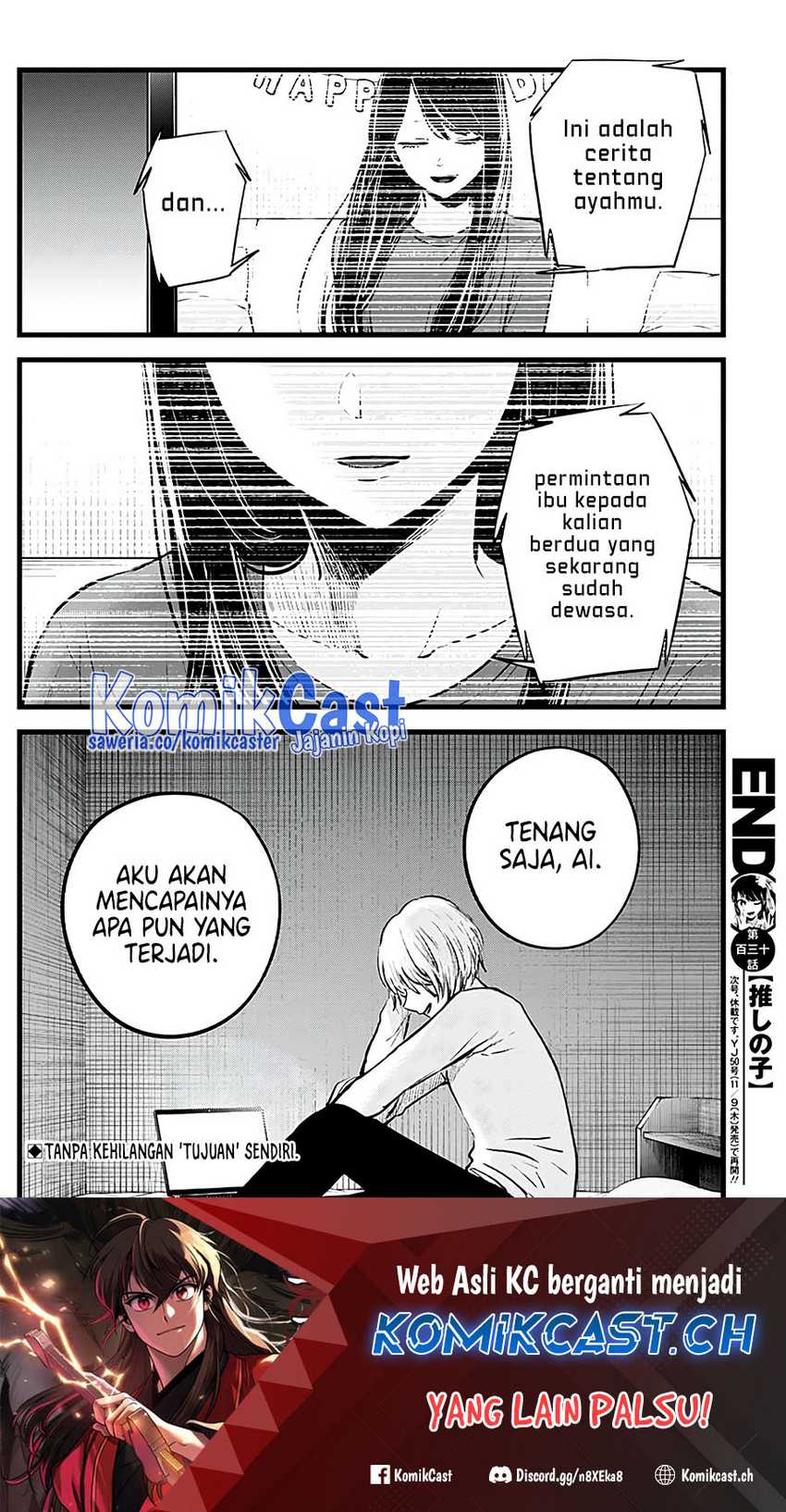 Oshi no Ko Chapter 130 - halaman 19