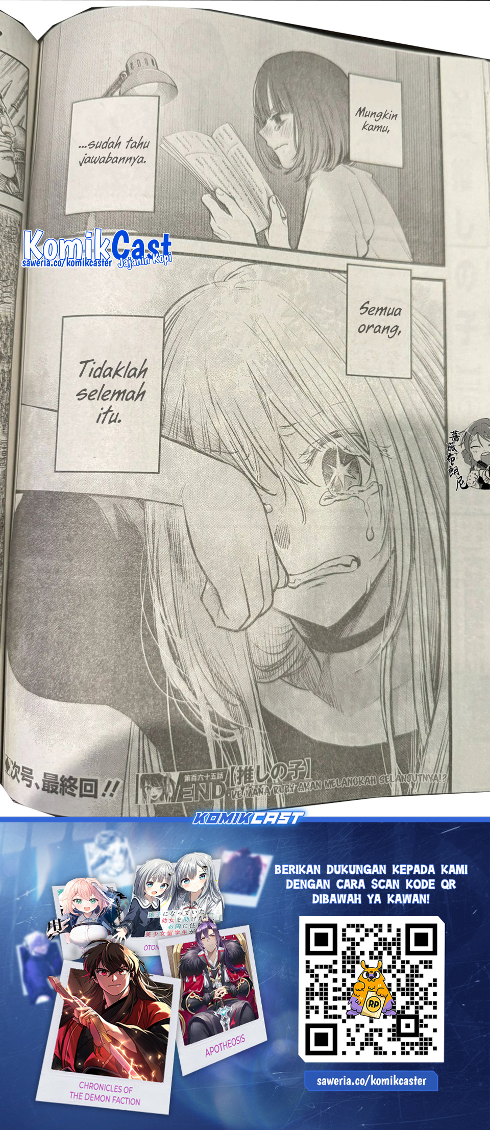 Oshi no Ko Chapter 165 - halaman 19