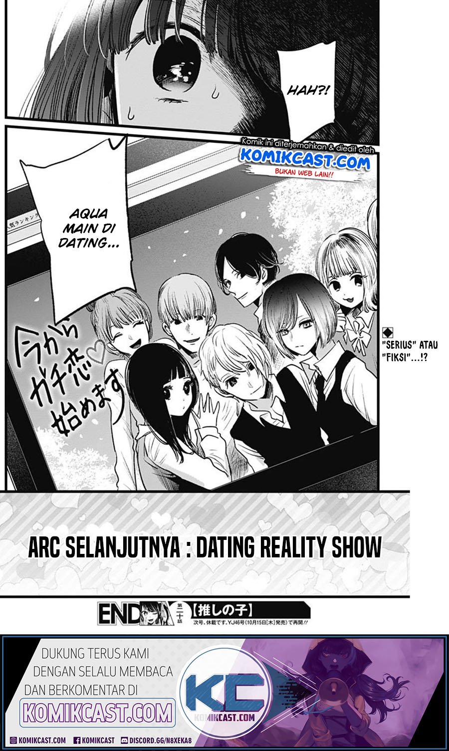 Oshi no Ko Chapter 20 - halaman 20